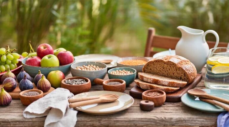 Un desayuno saludable ejemplo